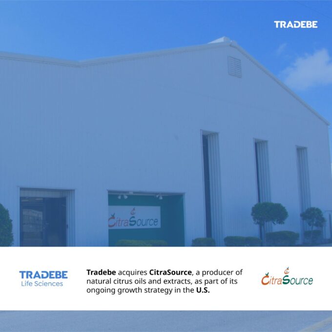 Image for: Tradebe has acquired CitraSource to strengthen its Ingredients platform