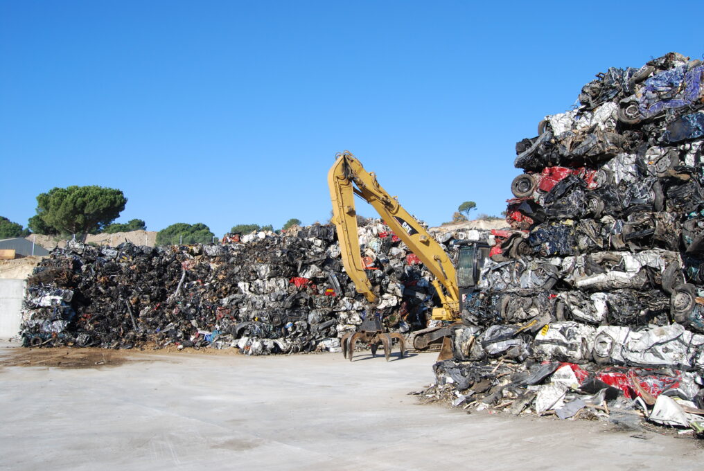 Image for: Recycling of ferrous and non-ferrous scrap through fragmentation